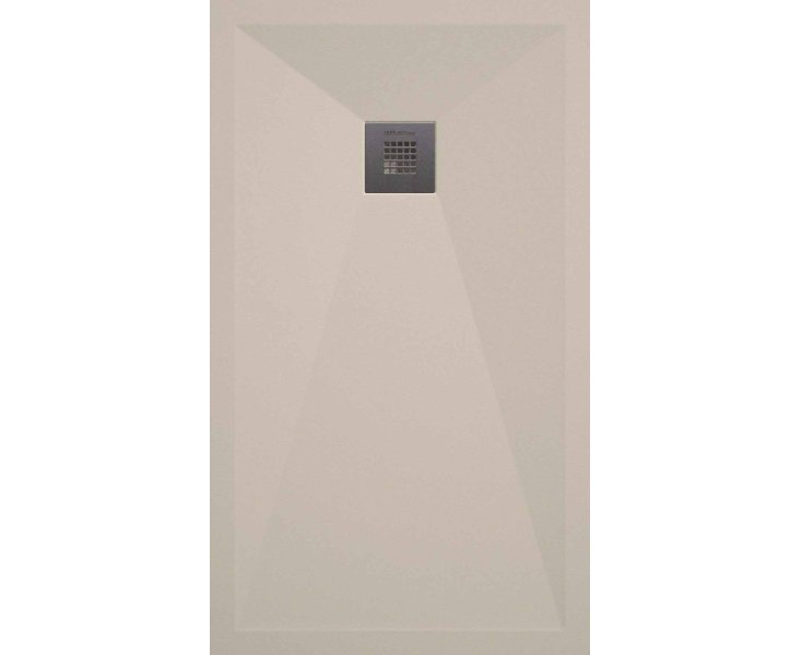 PLATO DUCHA STONE PLUS 100x70 CREMA LISO