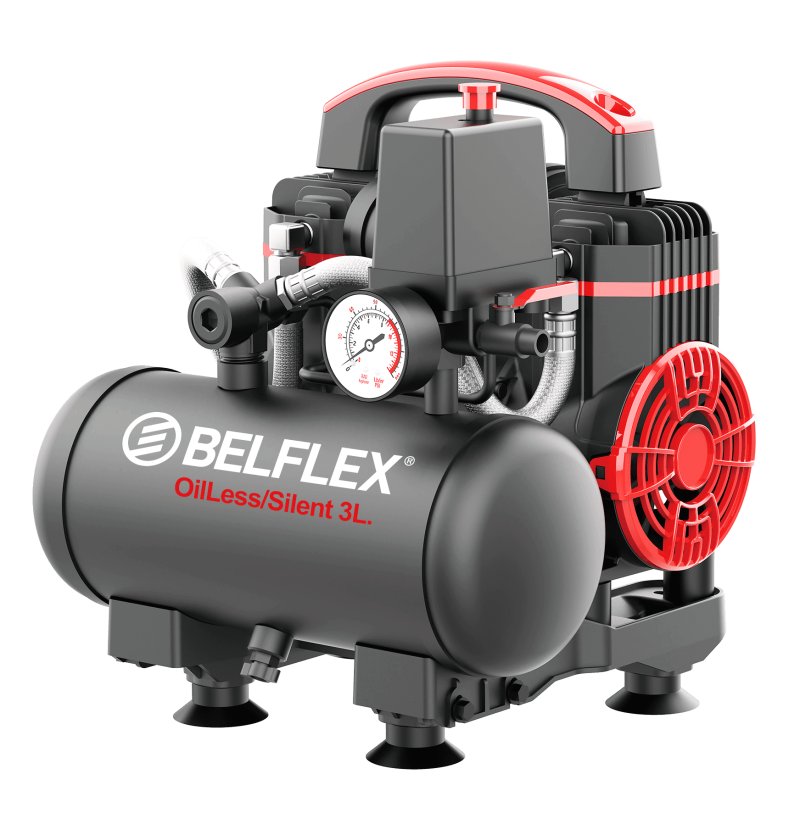 BELFLEX BF-3/SILENT COMPRESSOR 230V F1 1.2HP WITHOUT OIL