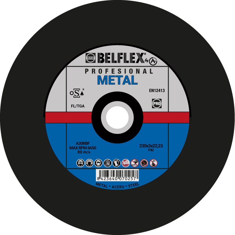 DISCO ABRATOOLS BELFLEX STEEL 230 A30RBF