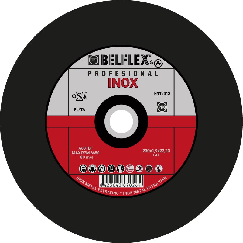 DISCO ABRATOOLS BELFLEX STEEL 230 A60TBF