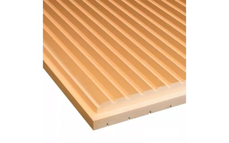 PLATE TOPOX CUBER TR 1250x600x60 GROOVED