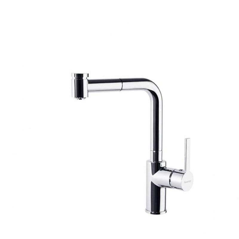 SINGLE LEVER KITCHEN SINK W / SHOWER 2 REMOVABLE STRAIGHT JETS