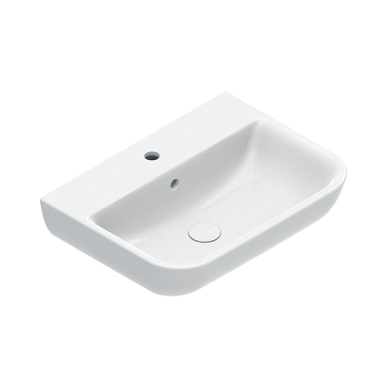 LAVABO ITALY 60x45 MURAL BLANCO BRILLO