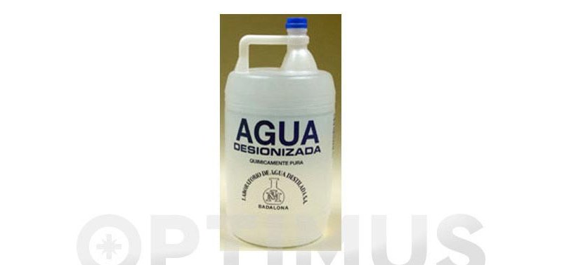 AGUA DESTILADA 5L.