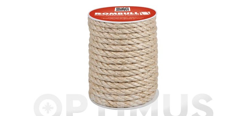 4-STRAND WIRED SISAL ROPE Ø10MM 25MT