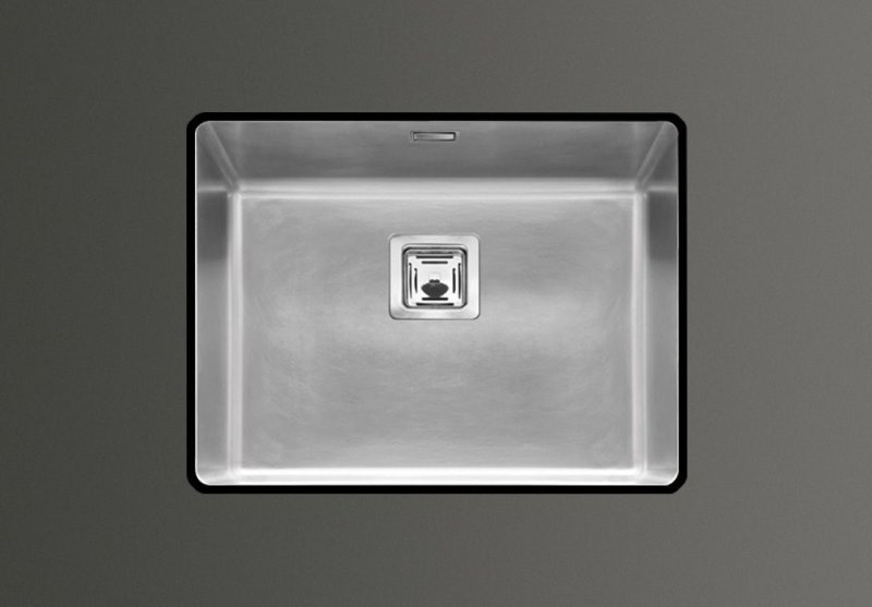 BMR VINTAGE-5040 1-CLASS STAINLESS STEEL SINK WITH COUNTERTOP