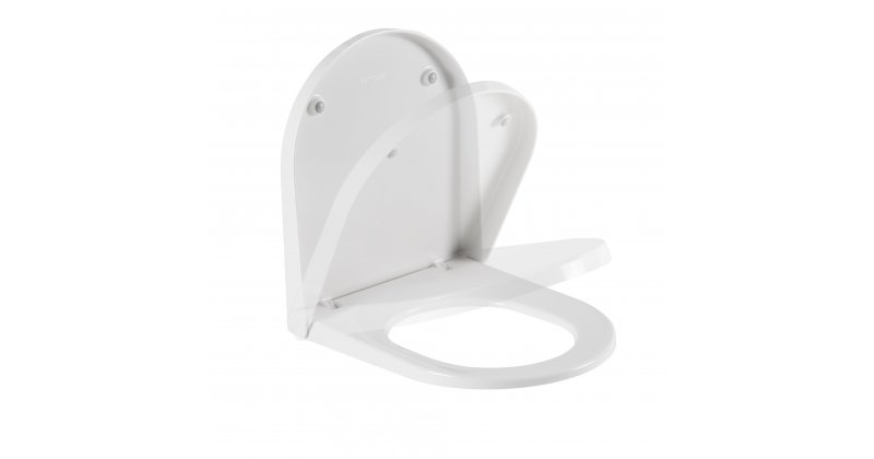 PROGET COMFORT WC SEAT CUSHIONED FALL WHITE