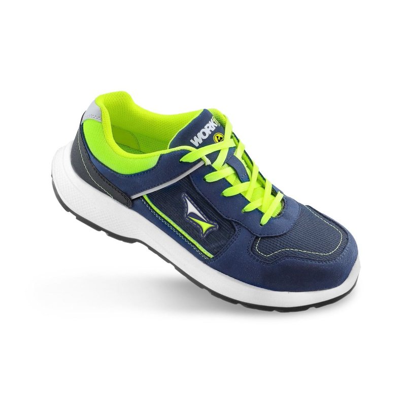 WORKFIT SHOES HELIO S3S SR BLUE/GREEN Nº43