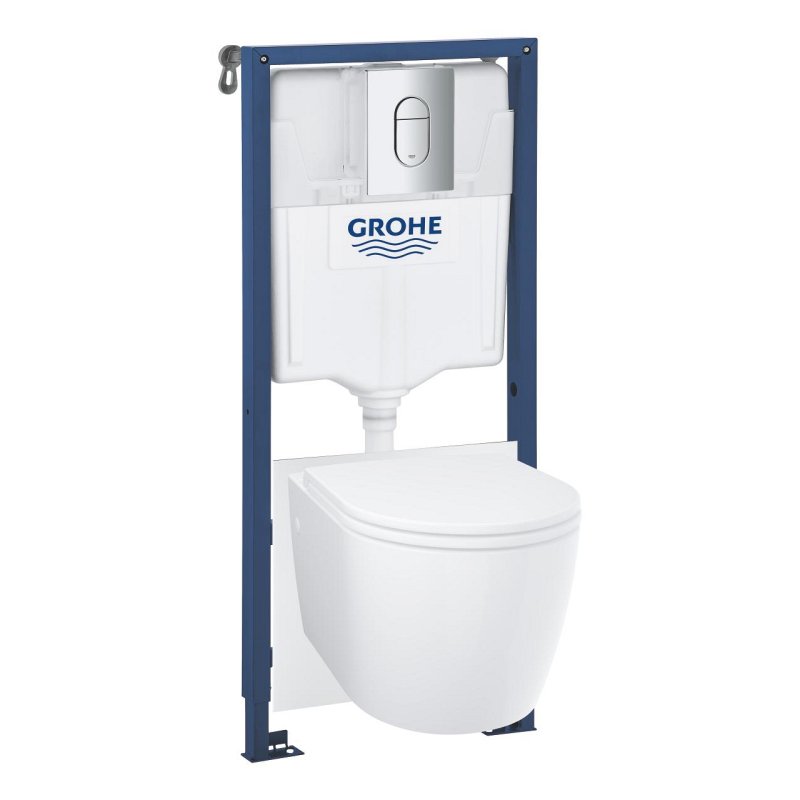 BAU SUSPENDED TOILET SET ALPINE WHITE