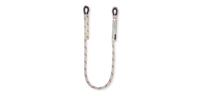 SAFETY ROPE 1.5 M Ø12MM WITH 2 SIDE LOOPS