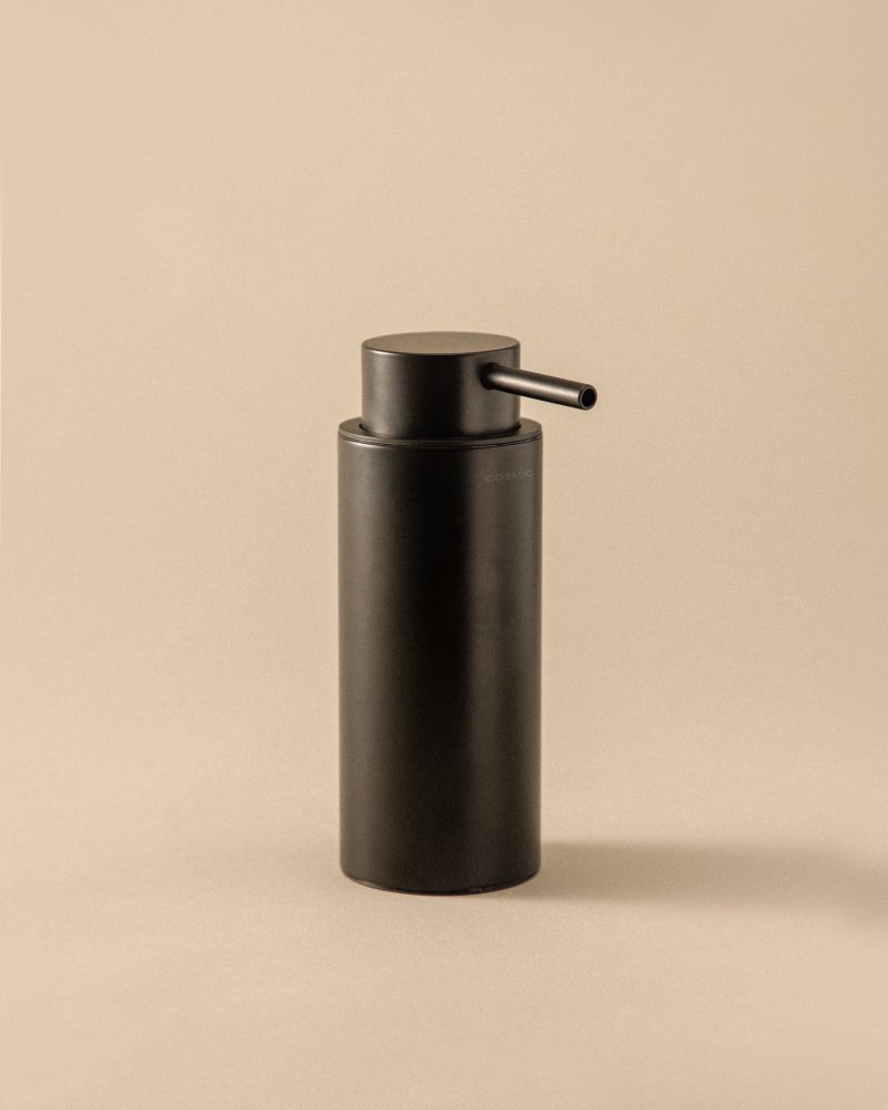 LOGIC NEGRO MATE DOSIFICADOR JABON ENCIMERA 200ml