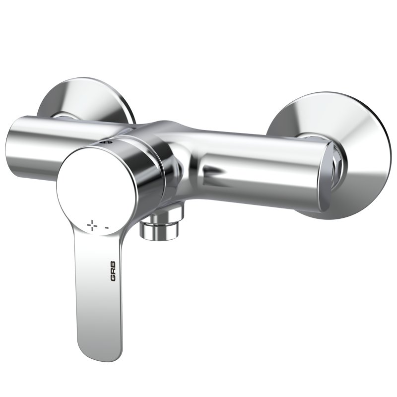 ECO PRIME SINGLE-LEVER SHOWER WITHOUT KIT CHROME