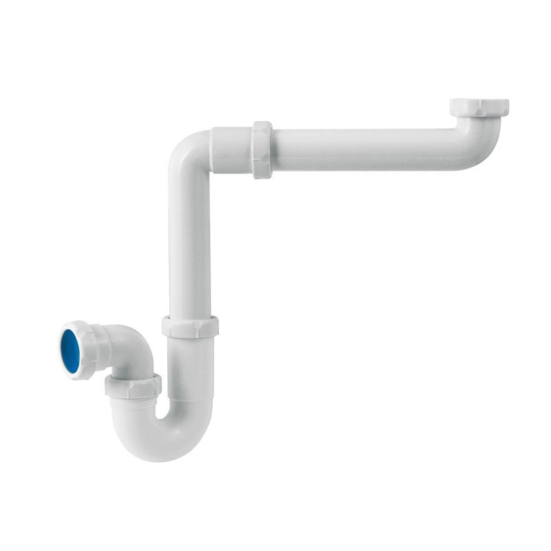 S-305 SIFON CURVO DESPLAZADO 1/2 AHORRO ESPACIO