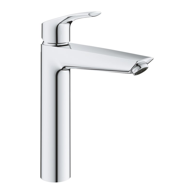 EUROSMART single-lever basin mixer tap - XL size - cold water opening - chrome finish