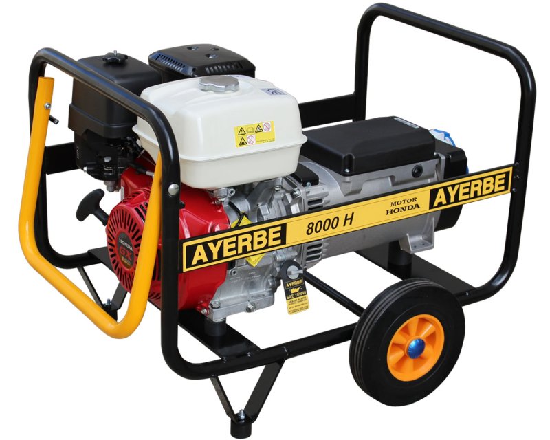 GENERADOR GASOLINA AY-8000 MOTOR HONDA GX390