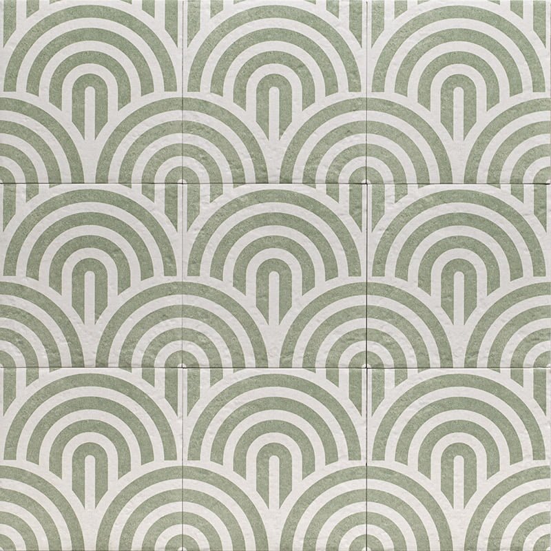 DECOR GREEN THREE C2 20x20