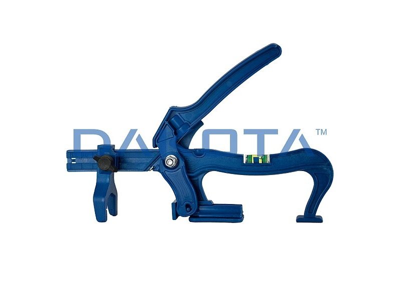 TWO LEVEL PLASTIC CLAMP PLUS WITH LEVEL FOR WEDGE