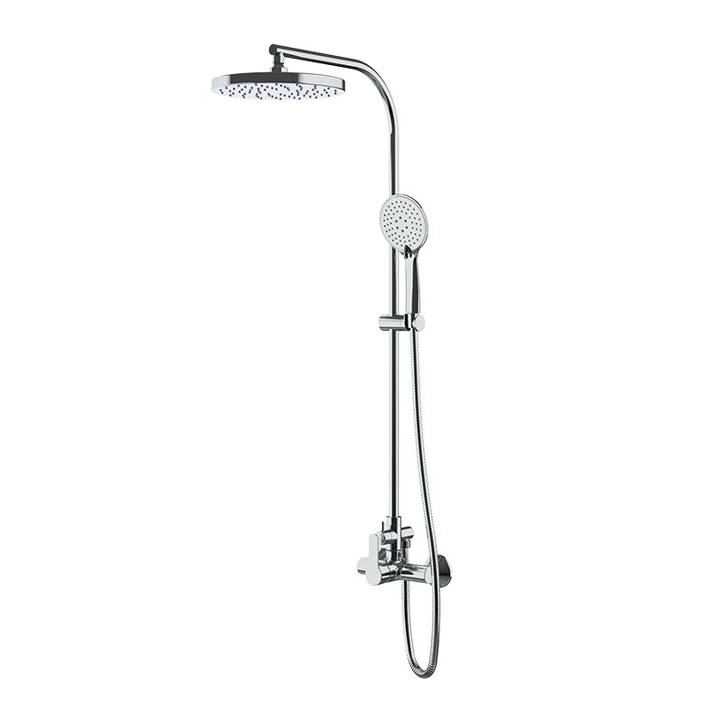 ECO PRIME XL FIXED CHROME SHOWER SET