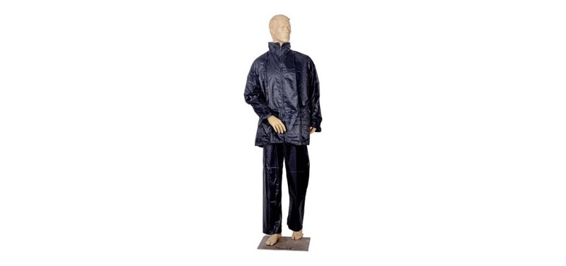 BLUE ENGINEER'S NYLON PVC RAIN SUIT SIZE XXL