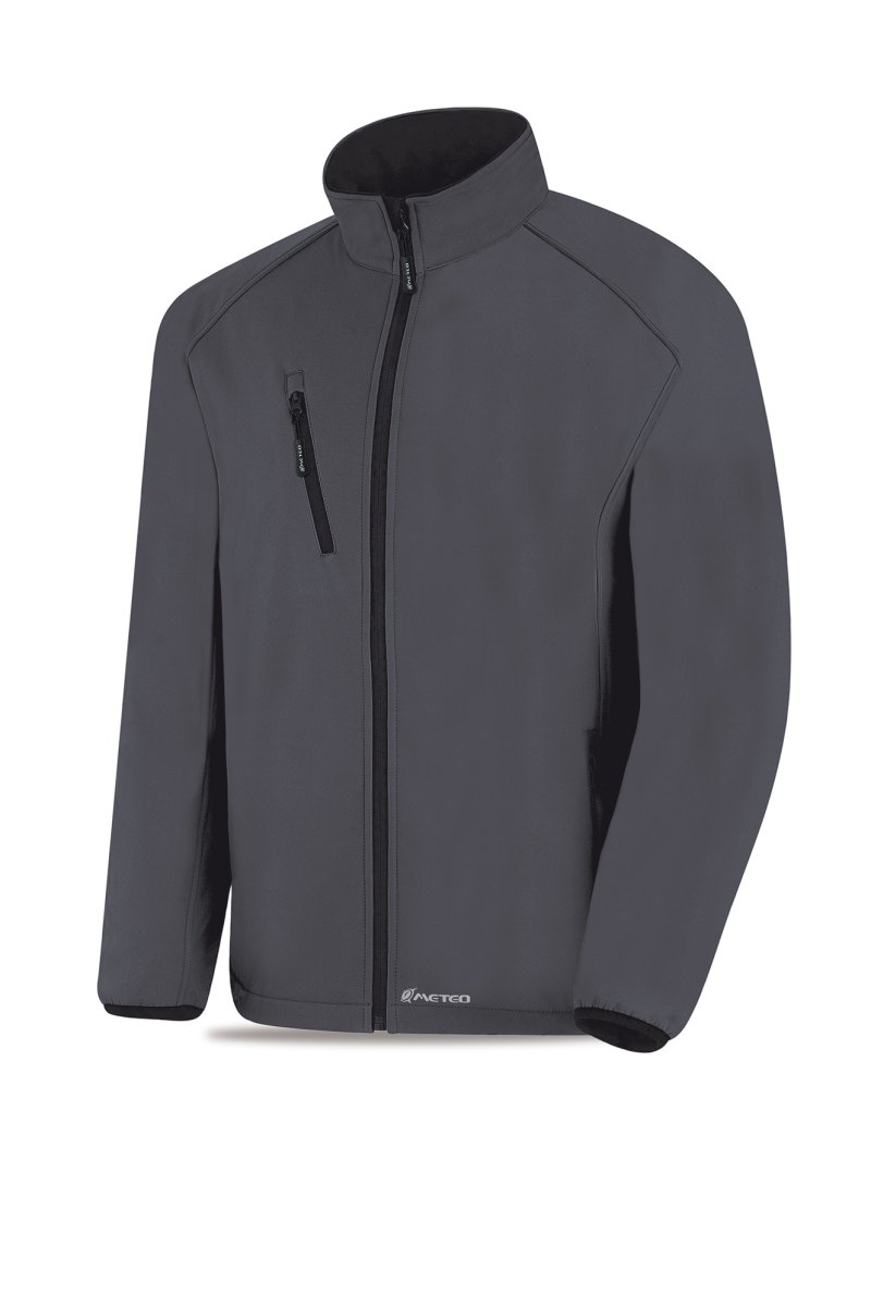 CAZADORA SOFTSHELL CUARZO GRIS T-L