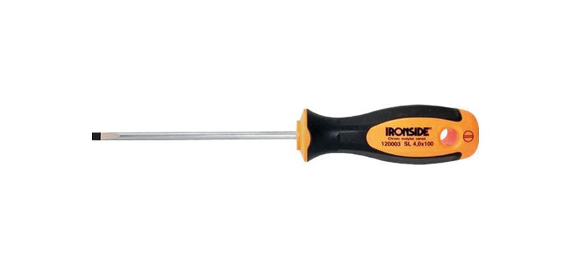 STRAIGHT FLAT BIT SCREWDRIVER 2.5x75 TWO-COMPONENT