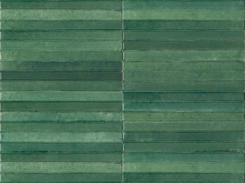 LOOK VERDE STRUTTURA 3D YUBI GLOSSY 6x24