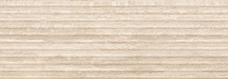 TRAVERTINO WALL STRUTTURA 3D DORICA VEIN BEIGE RECT 40x120