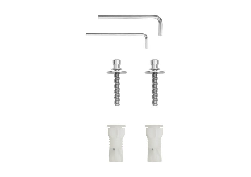 CONJUNTO FIJACION BISAGRA TAZA-ASIENTO CAIDA AMORTIGUADA