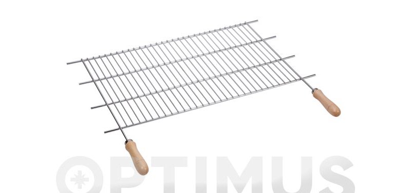PARRILLA RECORTABLE ZINC MANGO MADERA 70xF40CM 