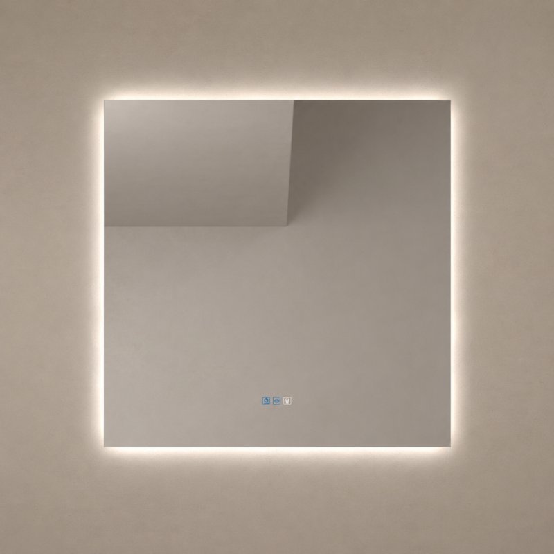 MERIDA MIRROR 120x80 LED 114W LIGHT Tº SELECTOR POLISHED EDGE