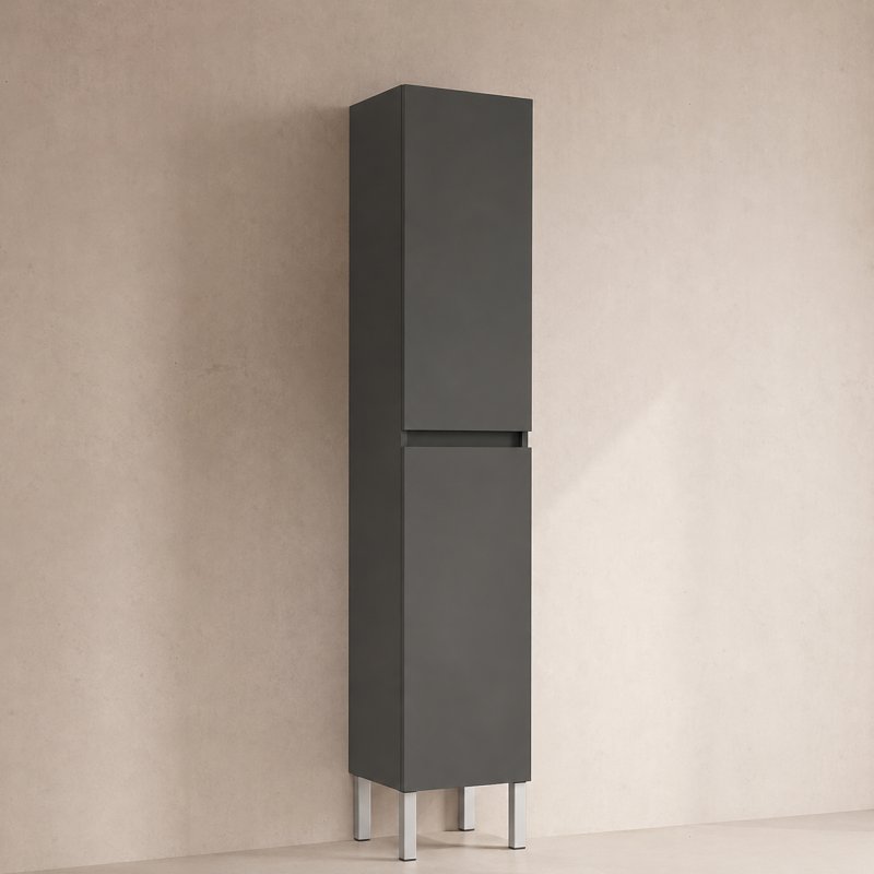 BASIC 160x34.5x27 COLUMNA A SUELO 2P CENIZA 