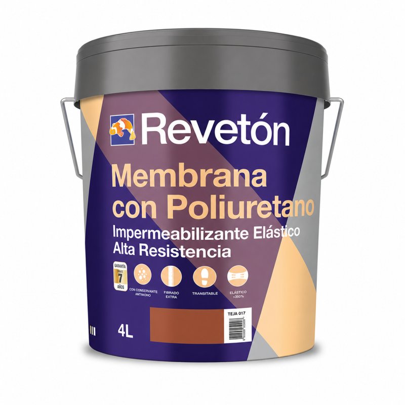 REVETON LEAKPROOF WITH POLYURETHANE TILE 4L.