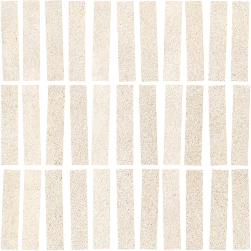 MOSAICO STICK SOLIDA BIANCO 31x31