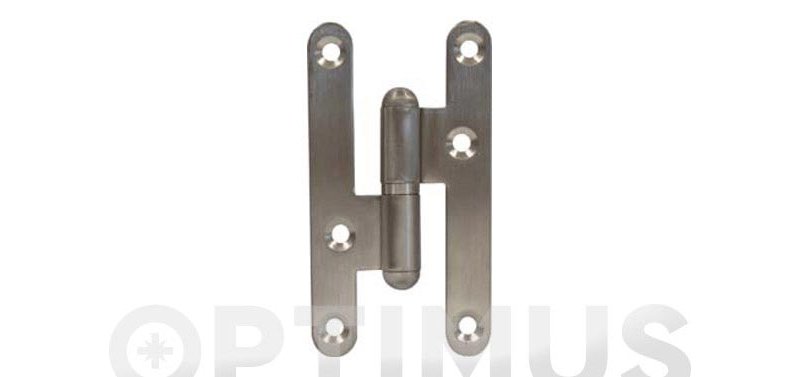 PERNIO INOXIDABLE 100x55 REDONDA DERECHA
