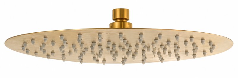 ROUND SHOWER HEAD 300 ULTRA-THIN BRUSHED COPPER
