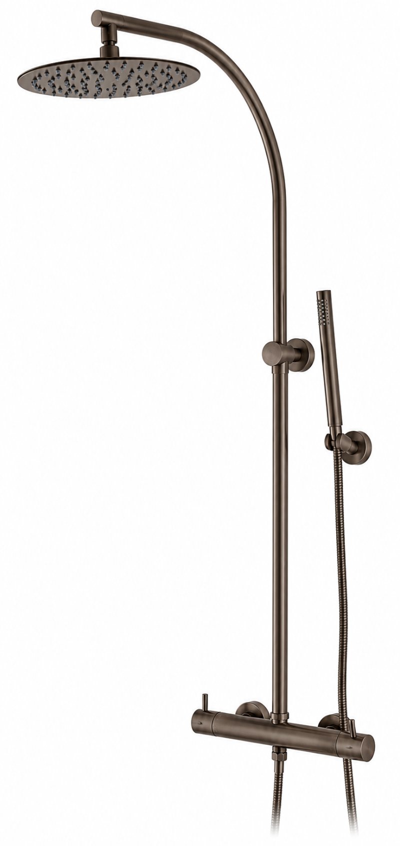 MINI EXTENDABLE SHOWER SET WITH BRASS SPRAYER 250 FORGED