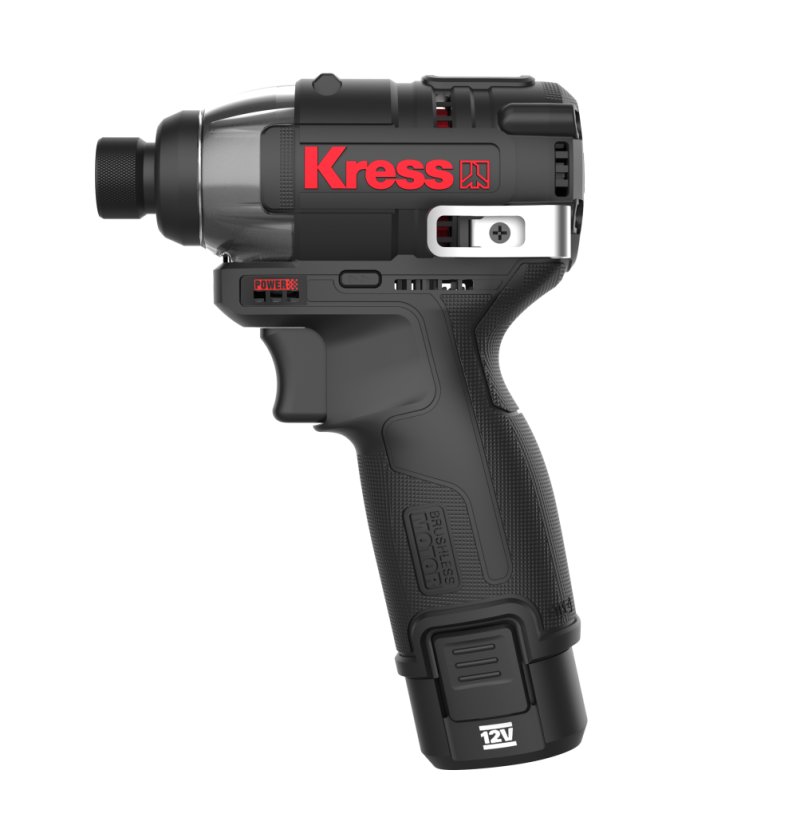 TALADRO PERCUTOR KRESS KUC33.1 20V 2 BAT. 5Ah 95Nm 