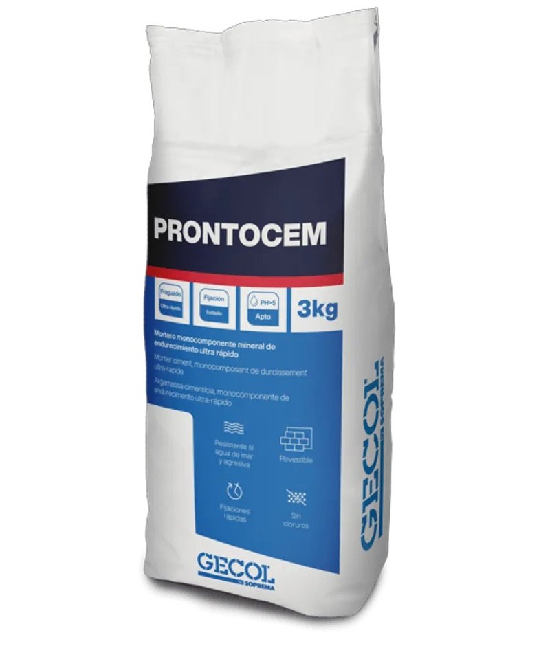 GECOL PRONTOCEM GREY 3kg
