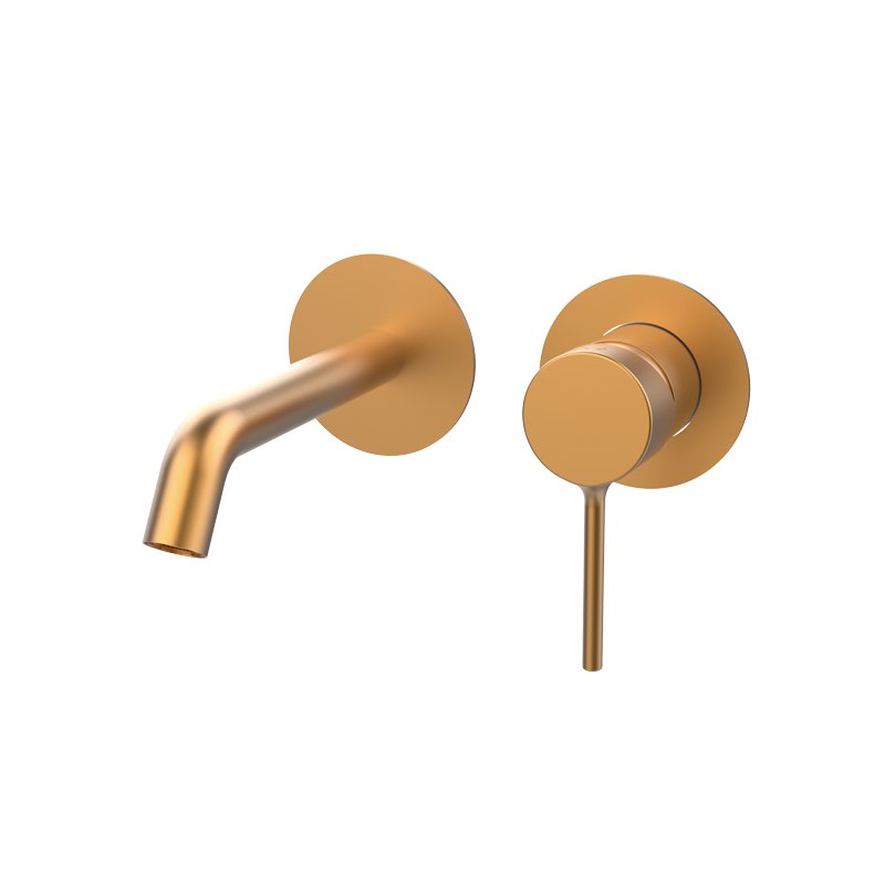 TIME SINGLE LEVER BUILT-IN WASHBASIN. 200mm PIPE EXTERNAL COPPER ETHER.