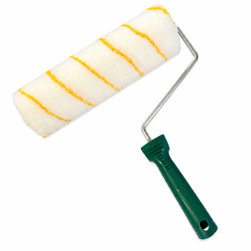 RODILLO PAREDES-TECHOS ANTIGOTA YELOW LINE 23cm