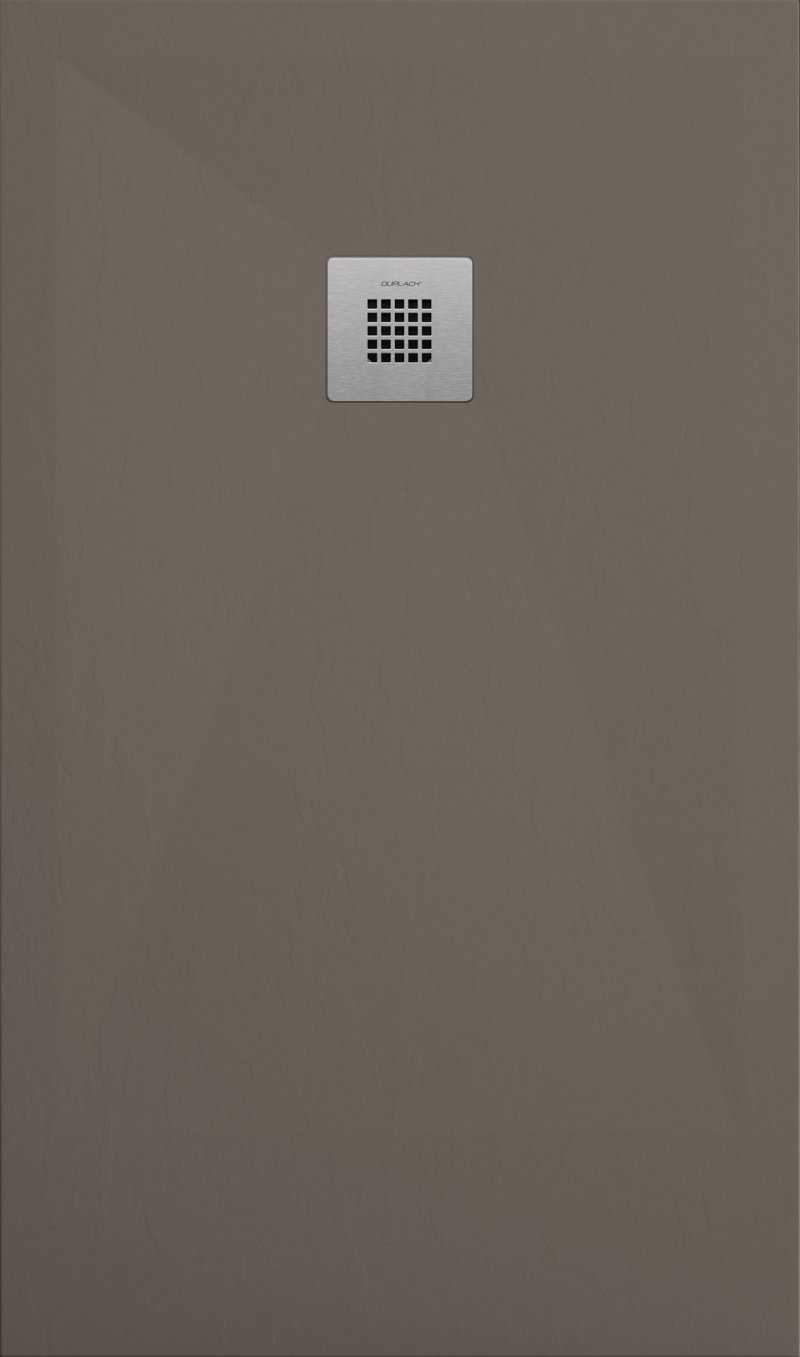 STONE PLUS Shower Tray 175x70 Taupe Slate Finish