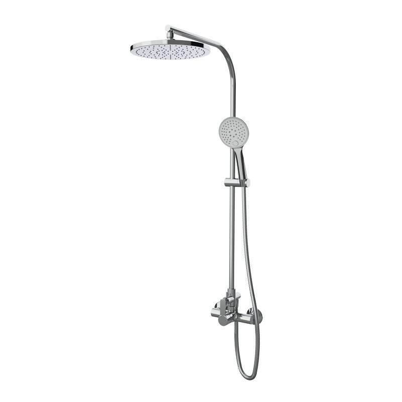 CONJUNTO DUCHA ECO PRIME FIJA CROMO