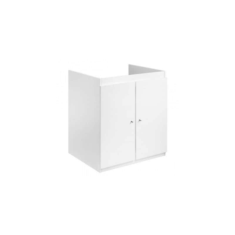 RIBA 75 White Vanity Unit