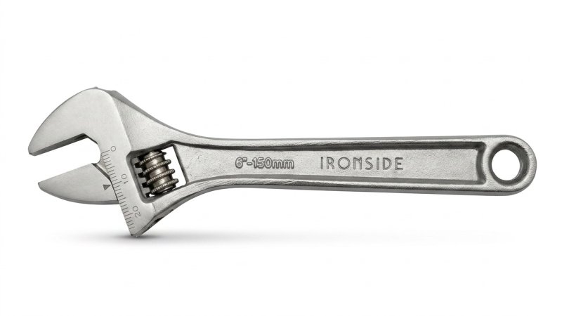 Professional Adjustable Wrench 6"/150 mm, 24 mm Opening