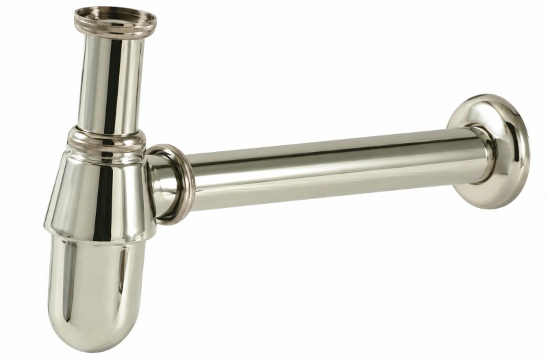 SIFON BOTTLE LAVABO-MZ 1 "1/4 TUBE 300 CHROME