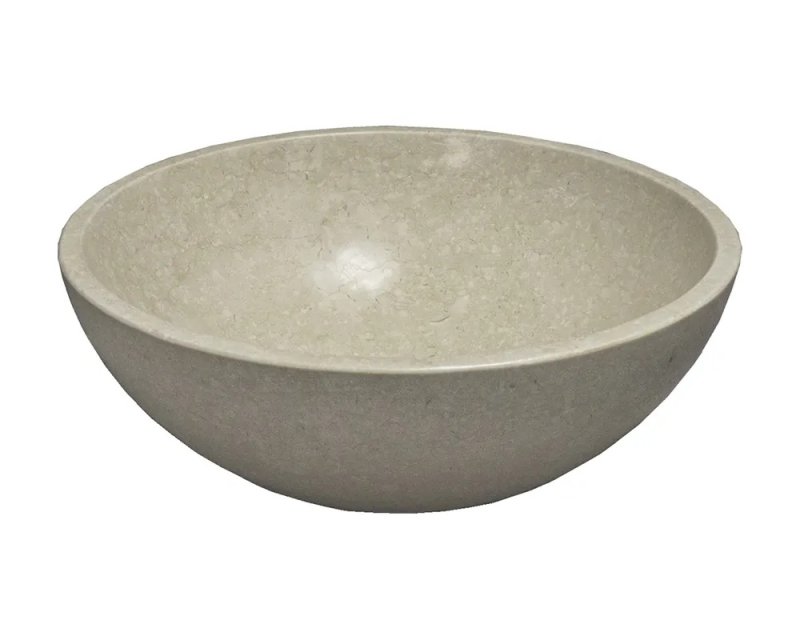 BELENUS BEIGE MARBLE STONE SINK WITH COUNTERTOP 40Ø