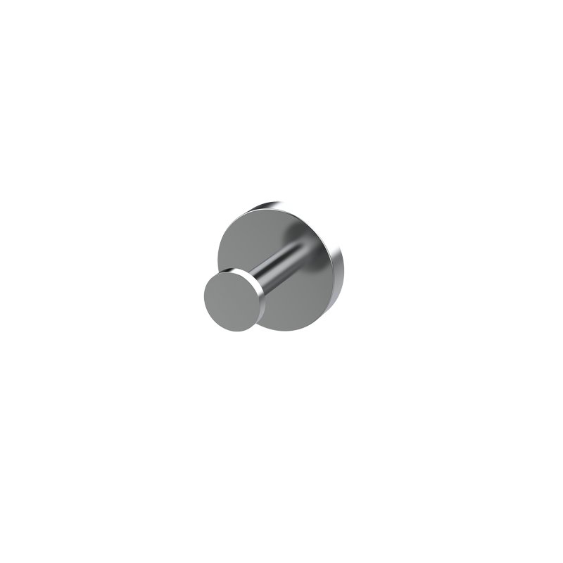 PERCHA BARRA SIMPLE CROMO