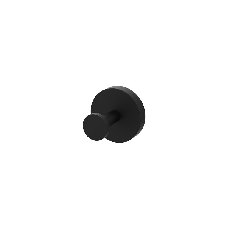 PERCHA BARRA SIMPLE NEGRO EPOXI