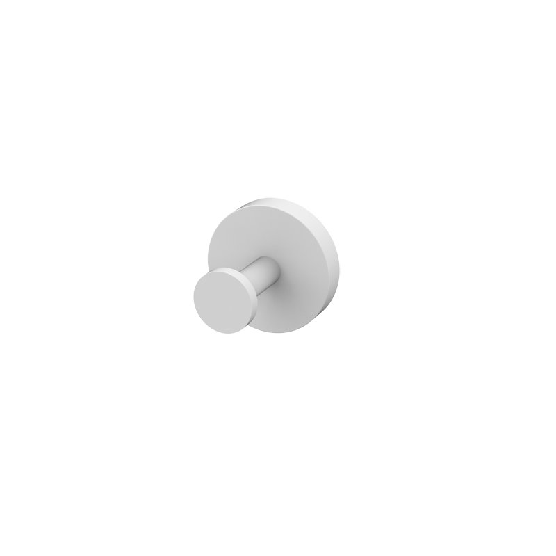 PERCHA BARRA SIMPLE BLANCO EPOXI