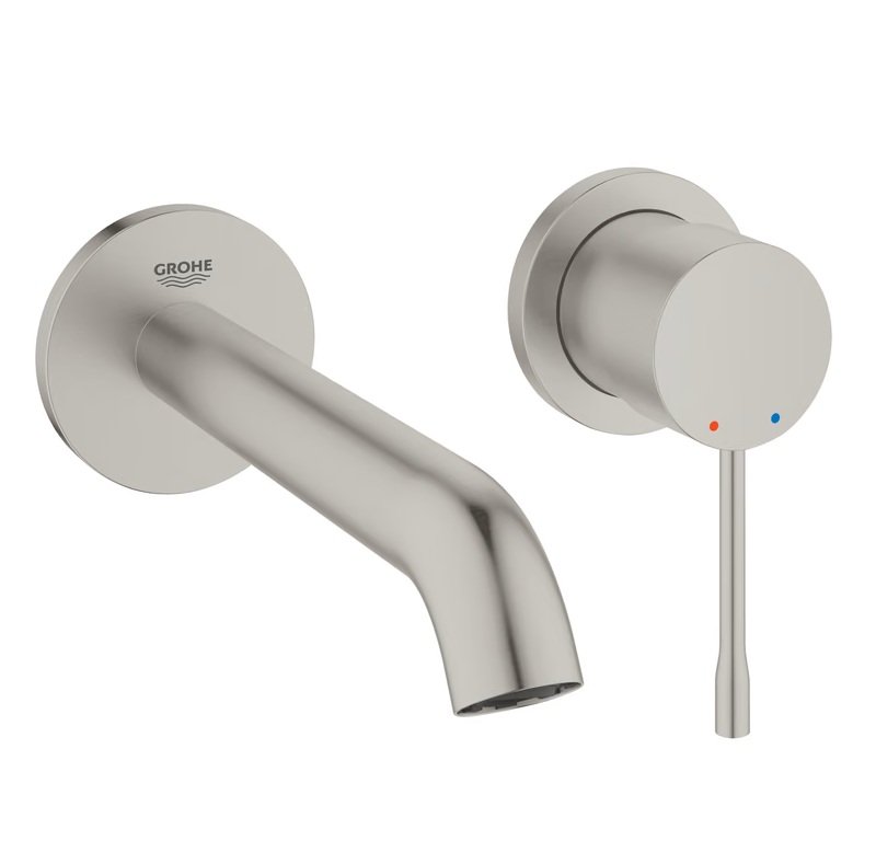 MONOMANDO ESSENCE LAVABO-M EMPOTRADO 1/2" SUPERSTEEL